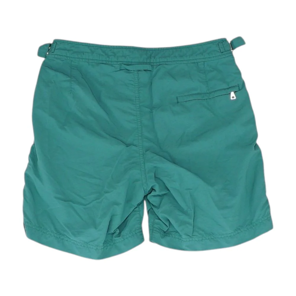 Green Solid Swim Bottom - Image 2