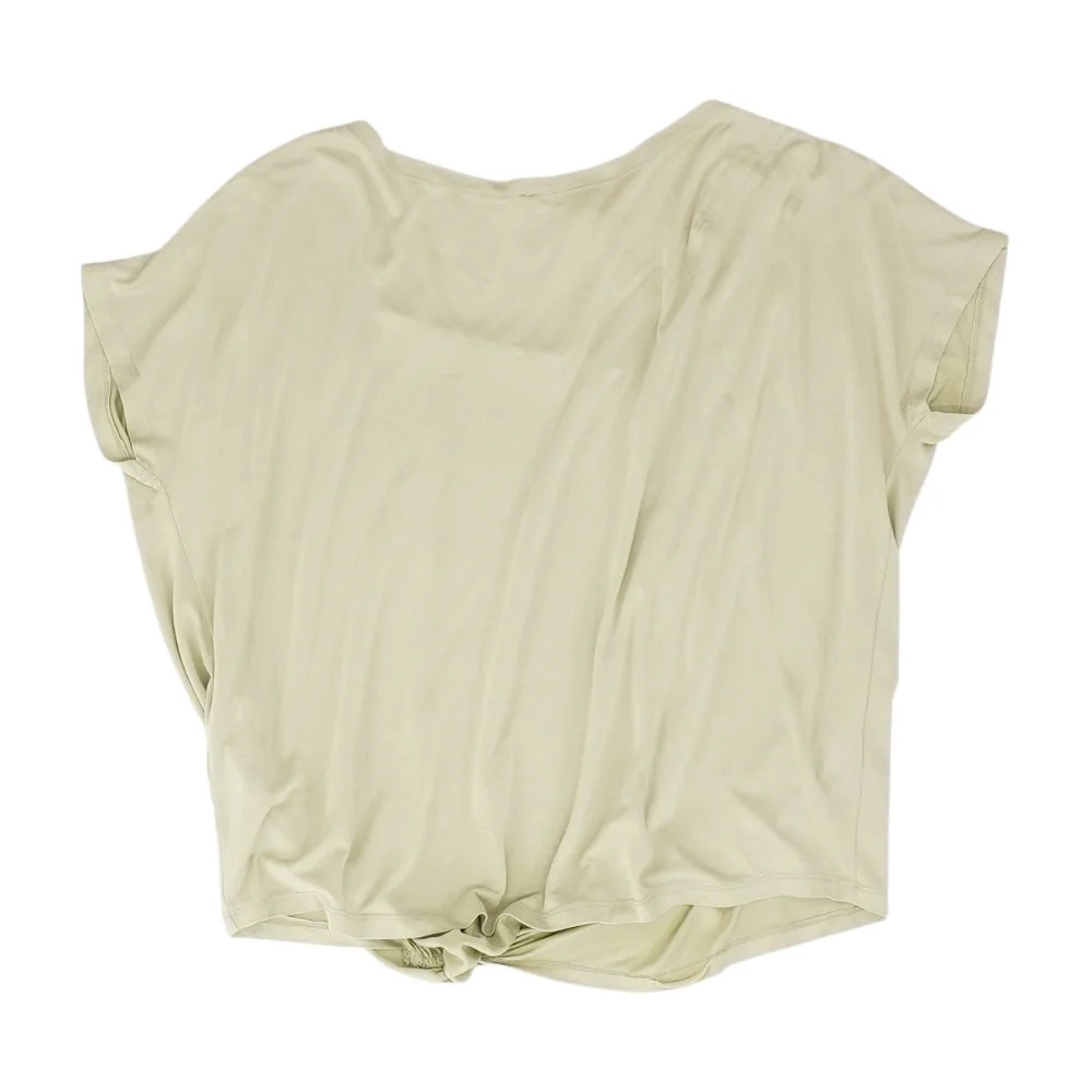 Green Solid T-Shirt - Image 2