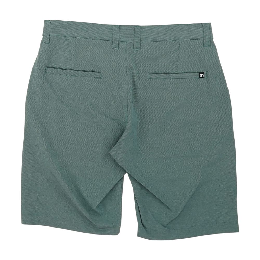 Green Striped Chino Shorts - Image 2