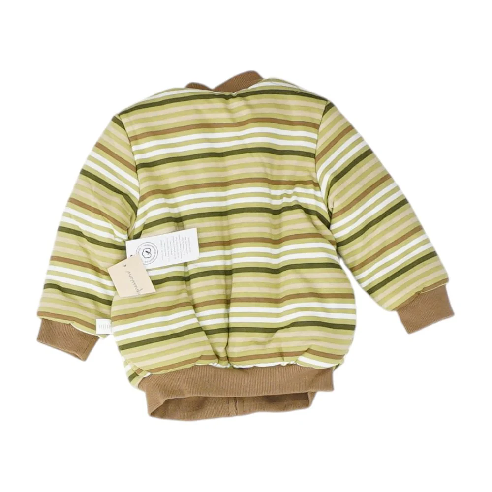 Green Striped Jacket - Image 2