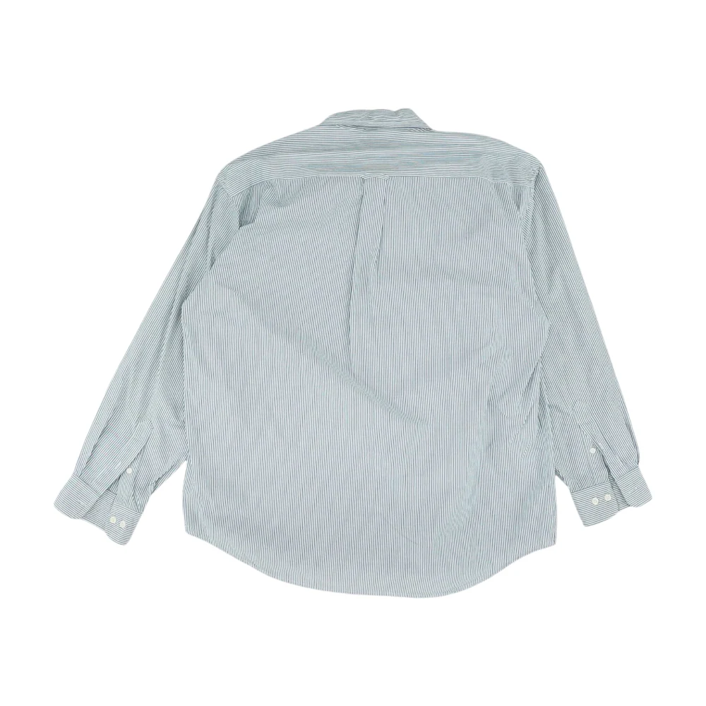Green Striped Long Sleeve Button Down - Image 2