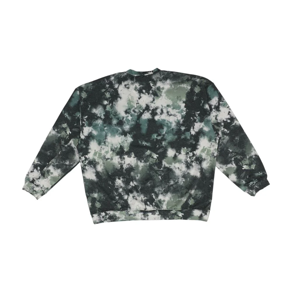 Green Tie Dye Sweatshirt - Image 2