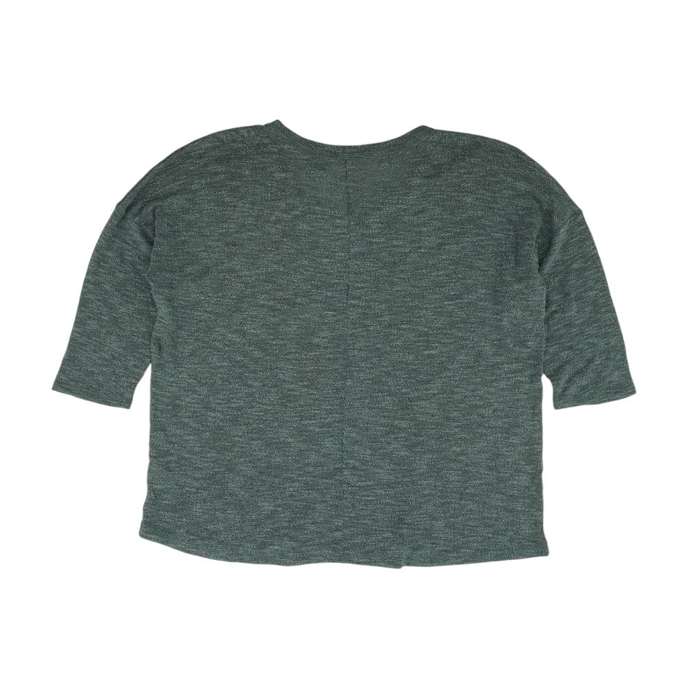 Green V Neck Knit Top - Image 2