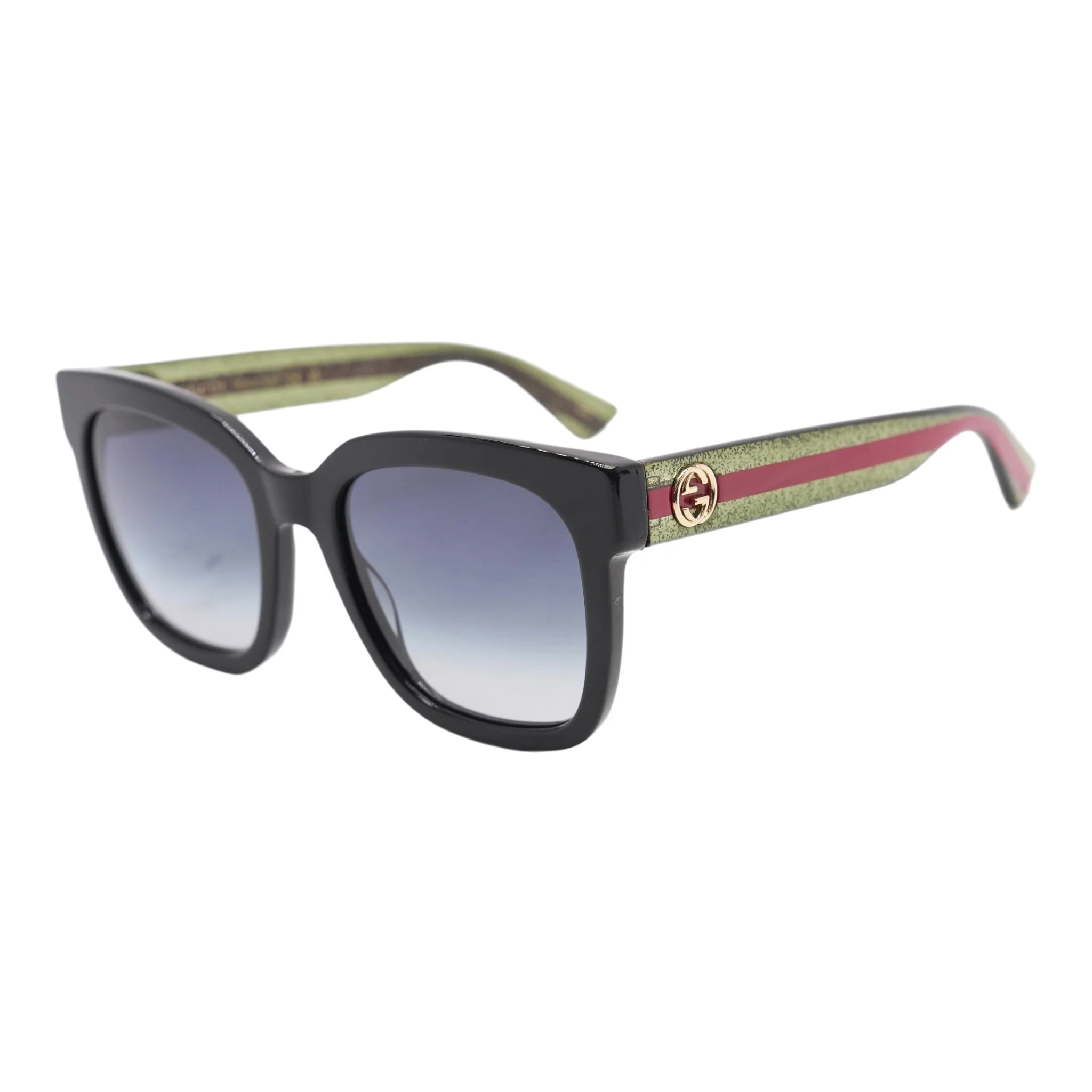 Black GG0034SN Square Sunglasses