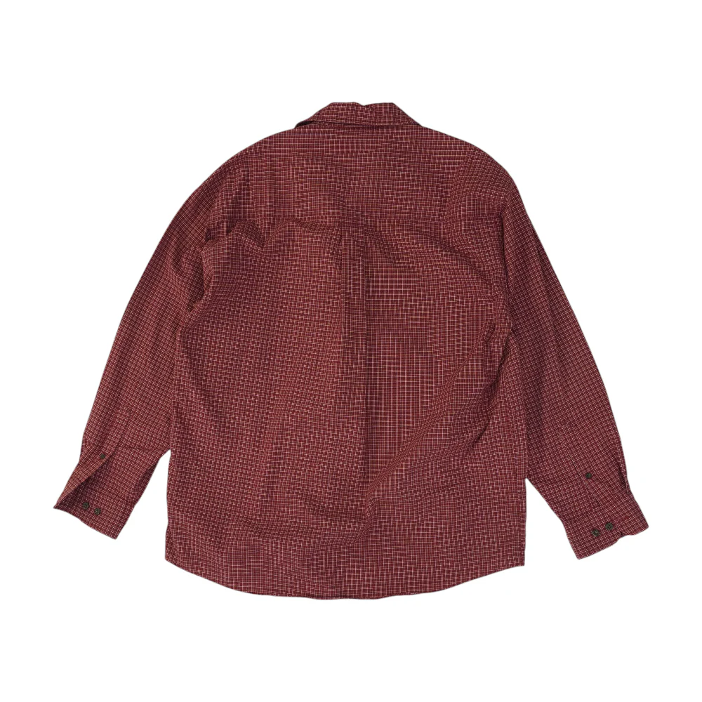 Red Plaid Long Sleeve Button Down - Image 2