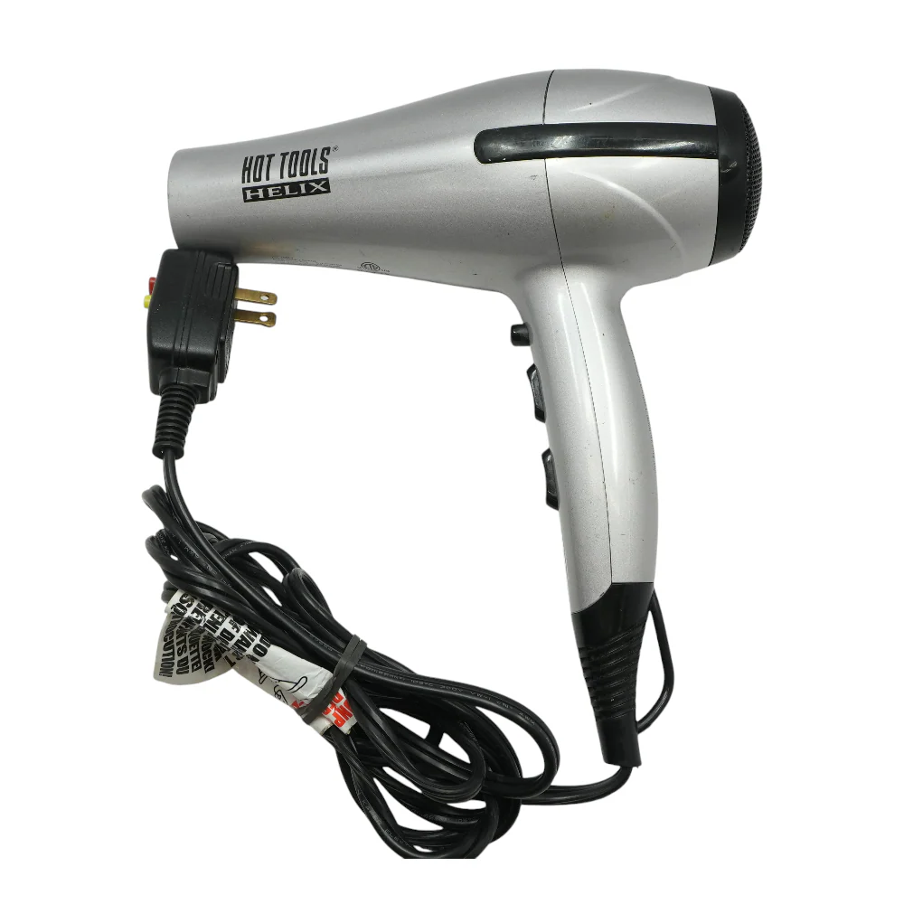 Silver Helix Turbo Ionic Tourmaline Salon Dryer - Image 2