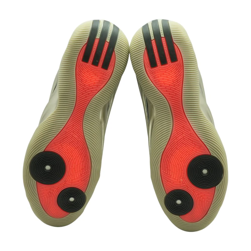 Harden Volume 9 Gold Leather Low Top Athletic Shoes - Image 3