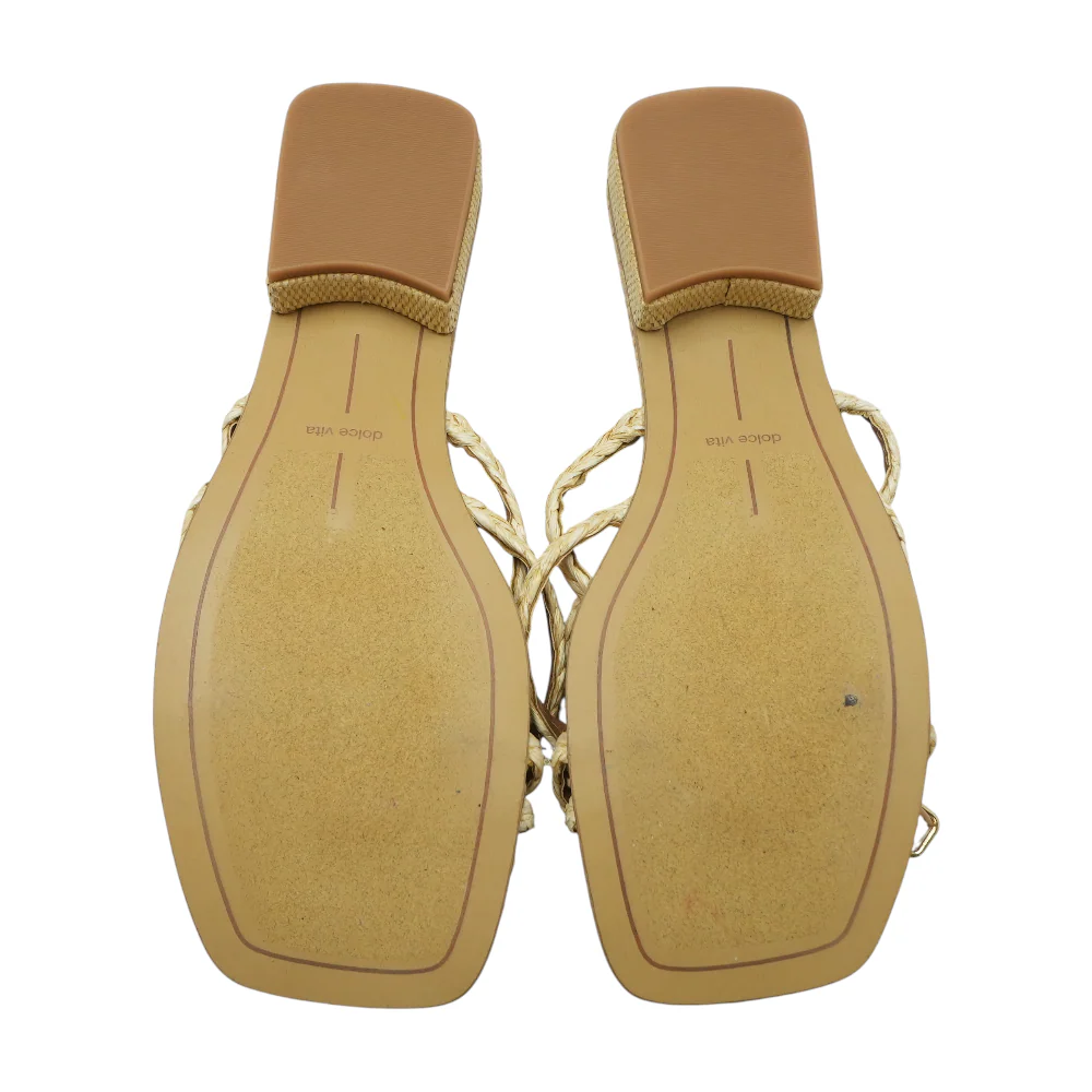 Tan Heeled Sandals - Image 3