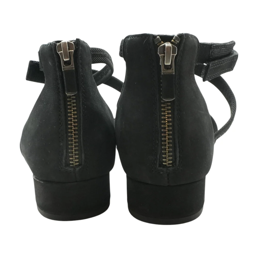 Black Heeled Sandals - Image 2