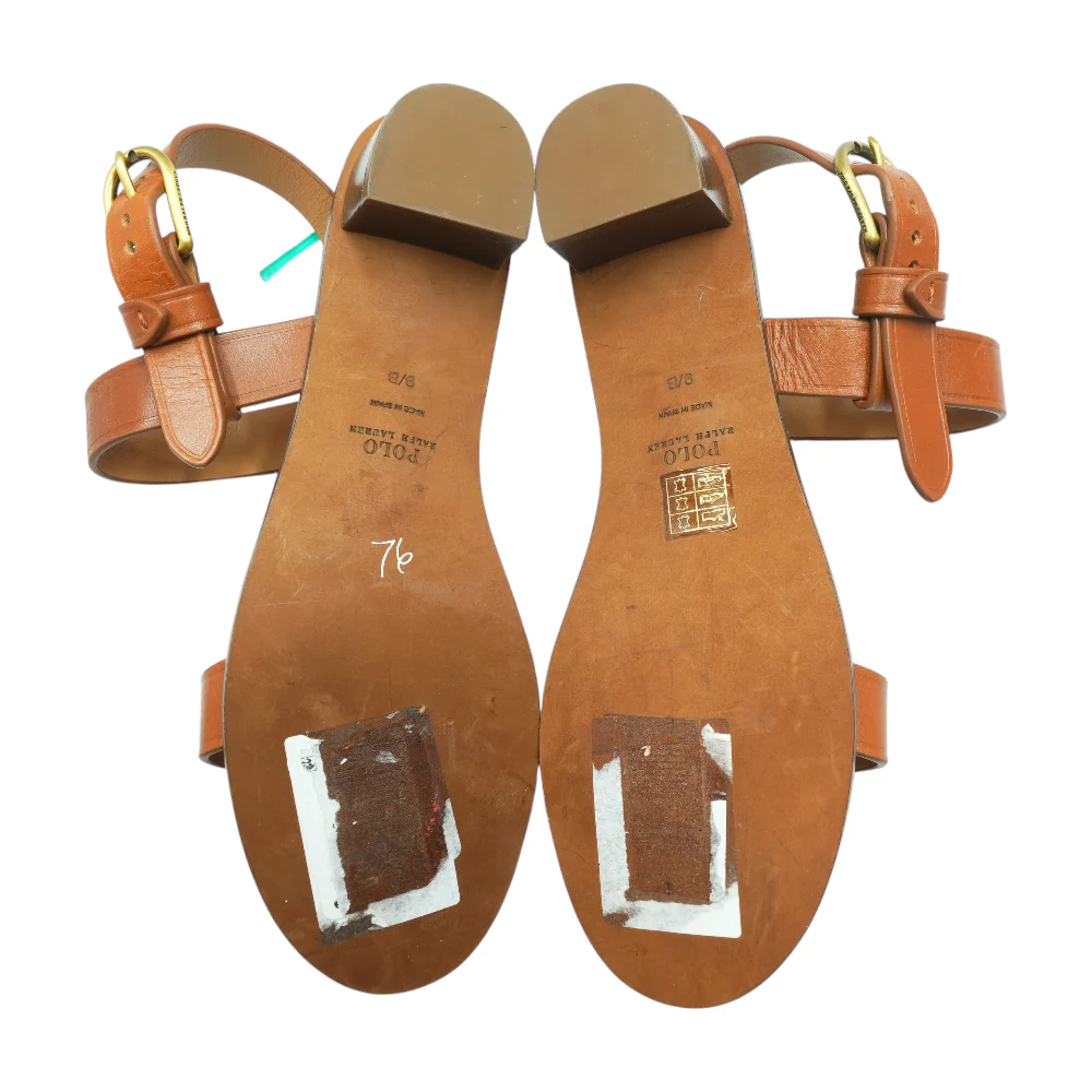 Brown Heeled Sandals - Image 3