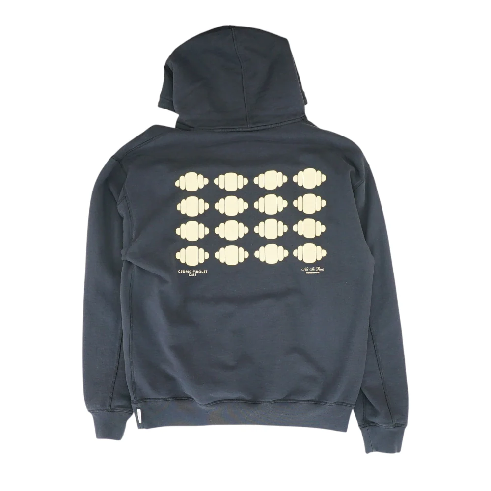 Black Solid Hoodie Pullover - Image 2