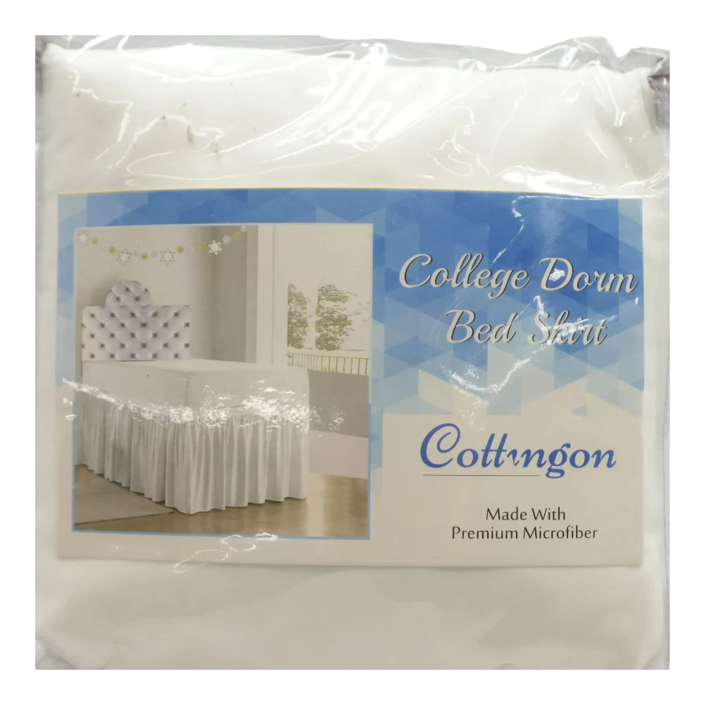 College Dorm Bed Skirt, Twin XL - Image 2