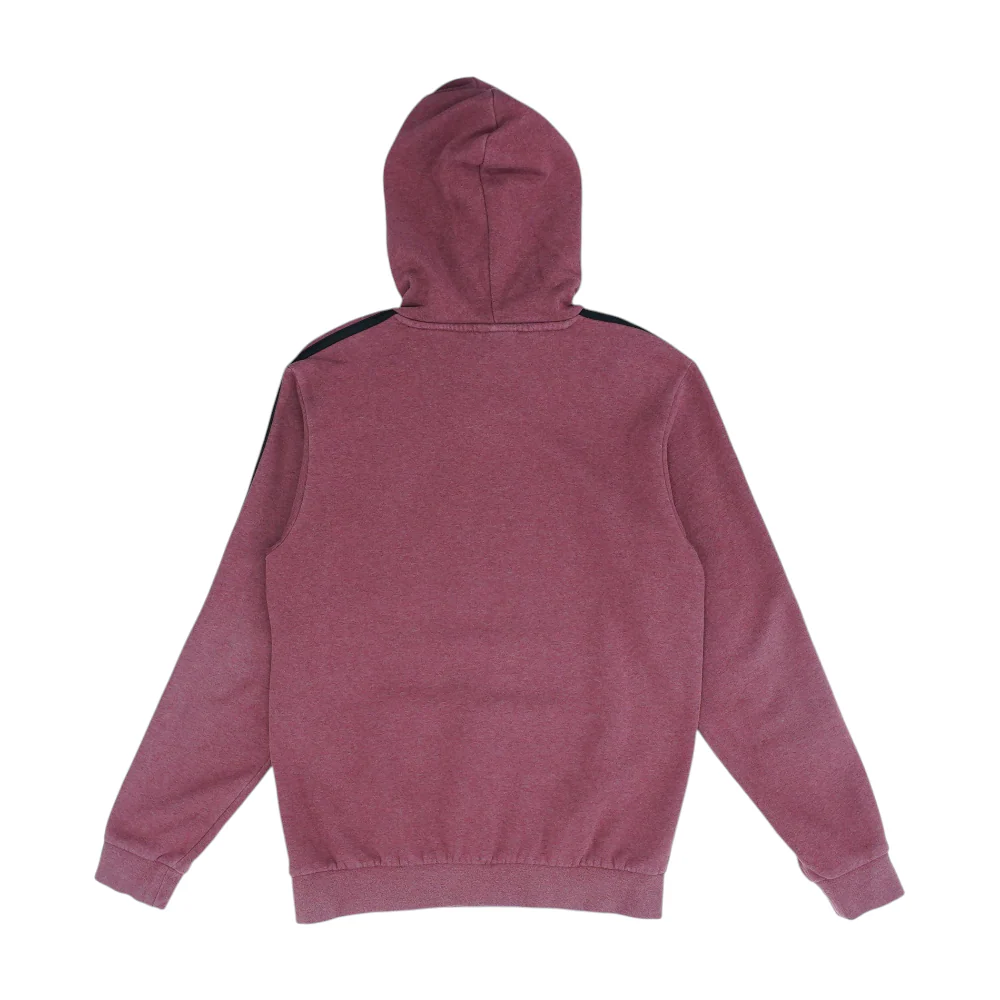 Maroon Solid Hoodie Pullover - Image 2