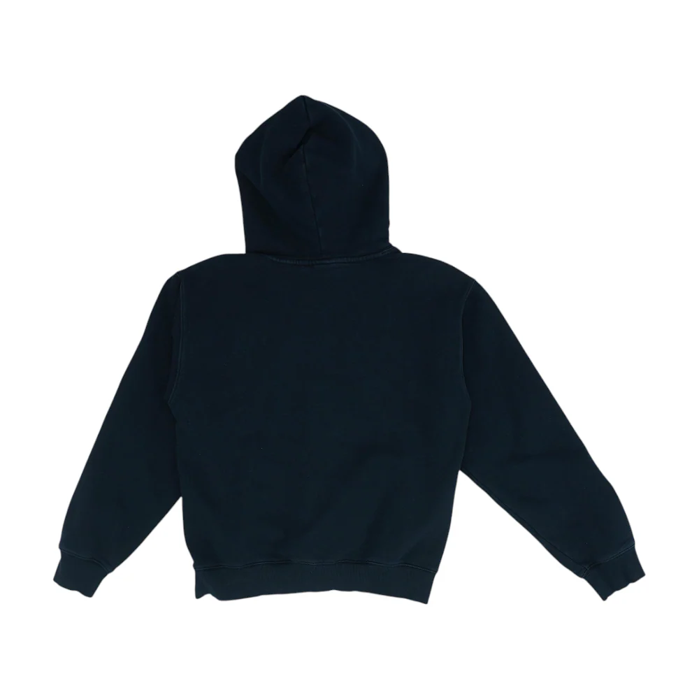 Black Solid Hoodie Pullover - Image 2