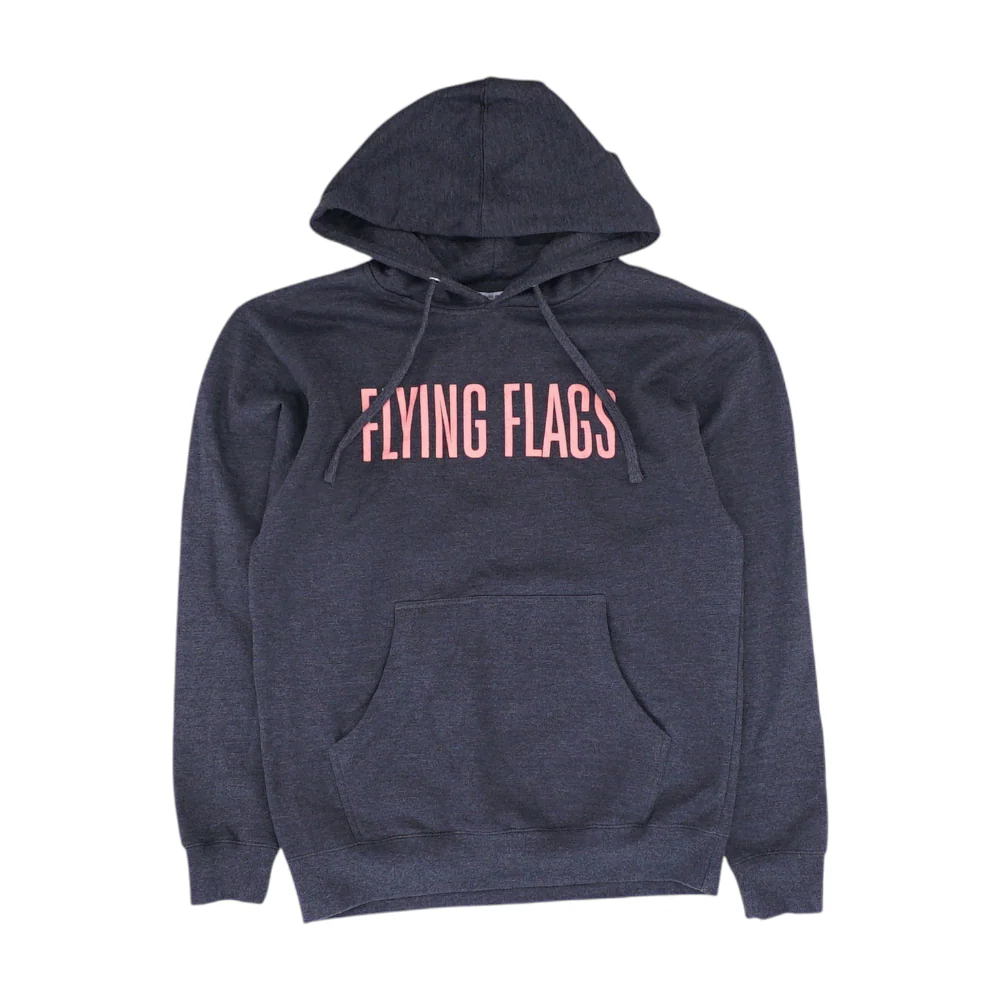 Gray Solid Hoodie Pullover