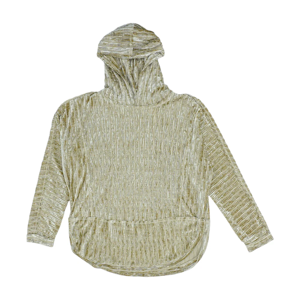 Gold Solid Hoodie Pullover