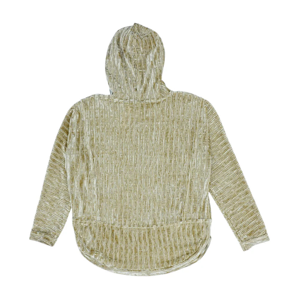 Gold Solid Hoodie Pullover - Image 2