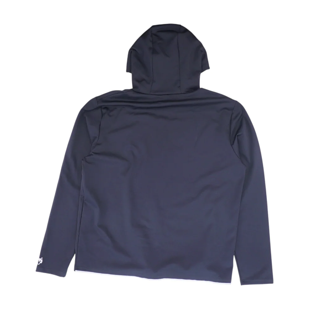 Black Solid Hoodie Pullover - Image 2