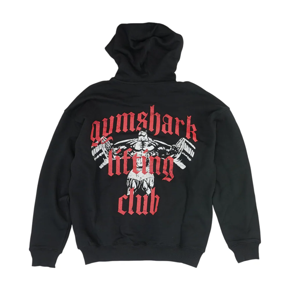 Black Solid Hoodie Pullover - Image 2