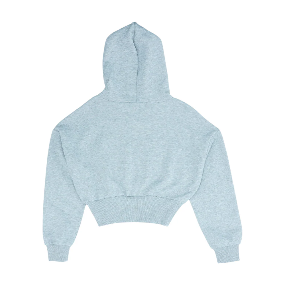 Pink Solid Hoodie Pullover - Image 2