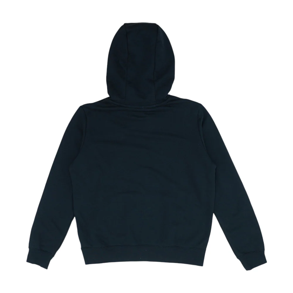 Black Solid Hoodie Pullover - Image 2