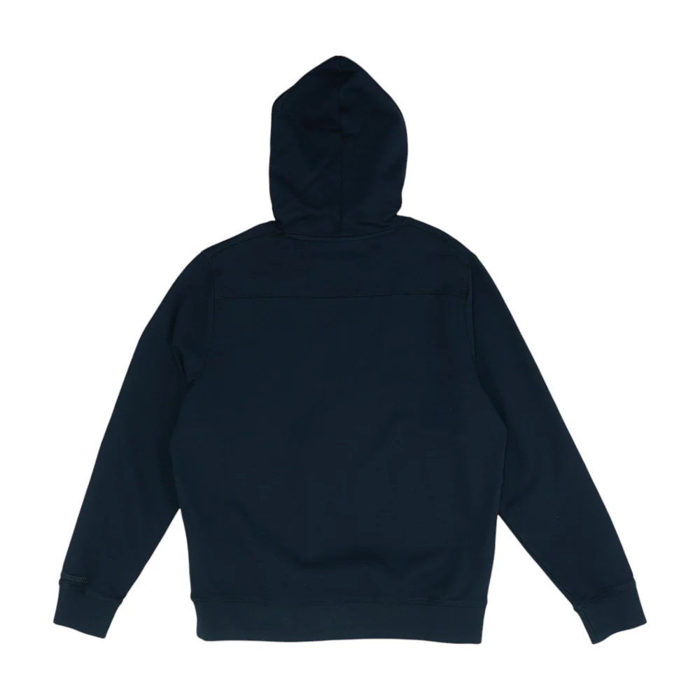 Black Solid Hoodie Pullover - Image 2