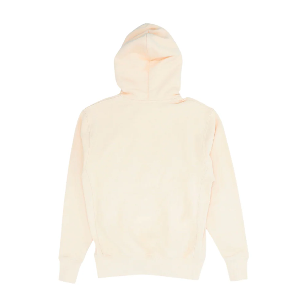 Peach Solid Hoodie Pullover - Image 2
