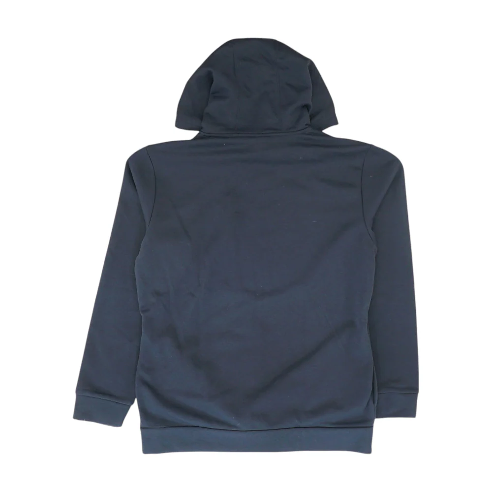 Navy Solid Hoodie Pullover - Image 2