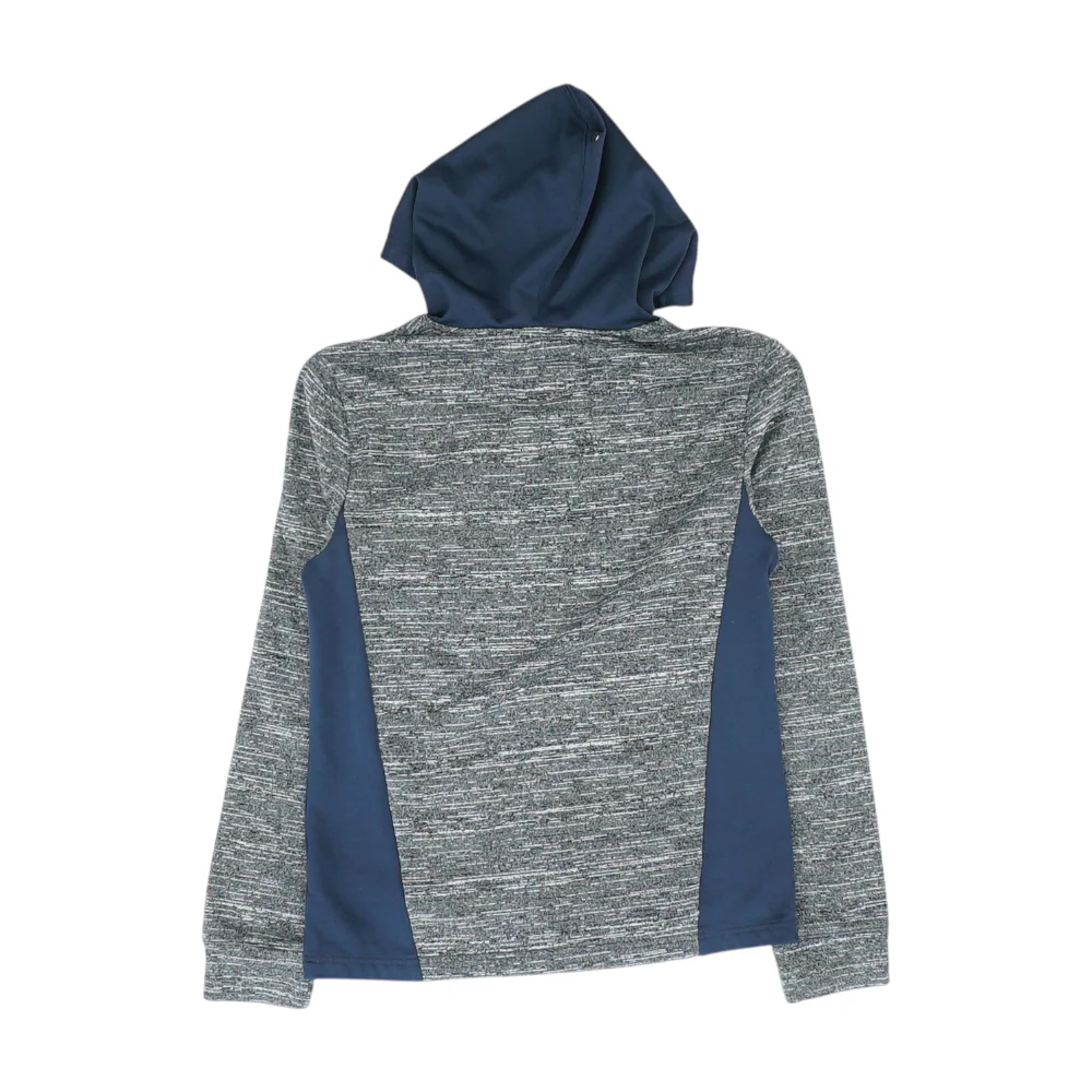 Gray Chicago Bears Print Hoodie Pullover - Image 2