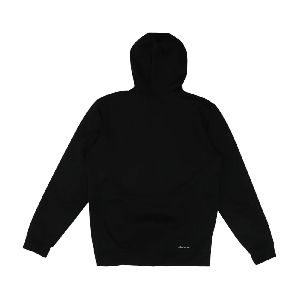 Black Solid Hoodie Pullover - Image 2