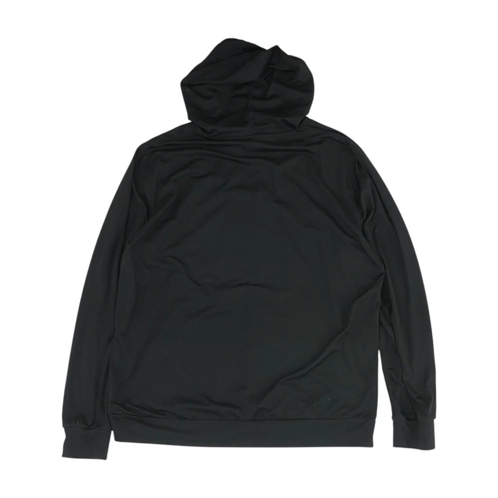 Black Solid Hoodie Pullover - Image 2