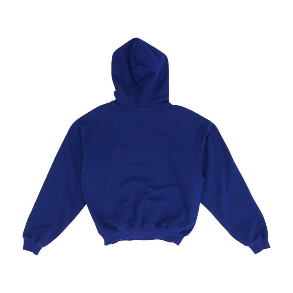 Purple Solid Hoodie Pullover - Image 2