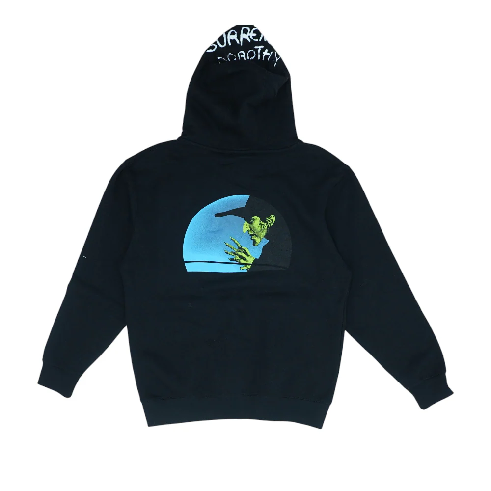 Black Solid Hoodie Pullover - Image 2