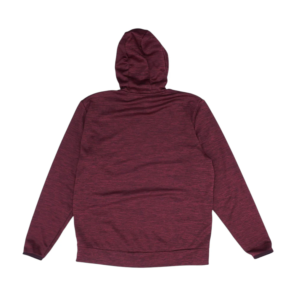 Red Solid Hoodie Pullover - Image 2