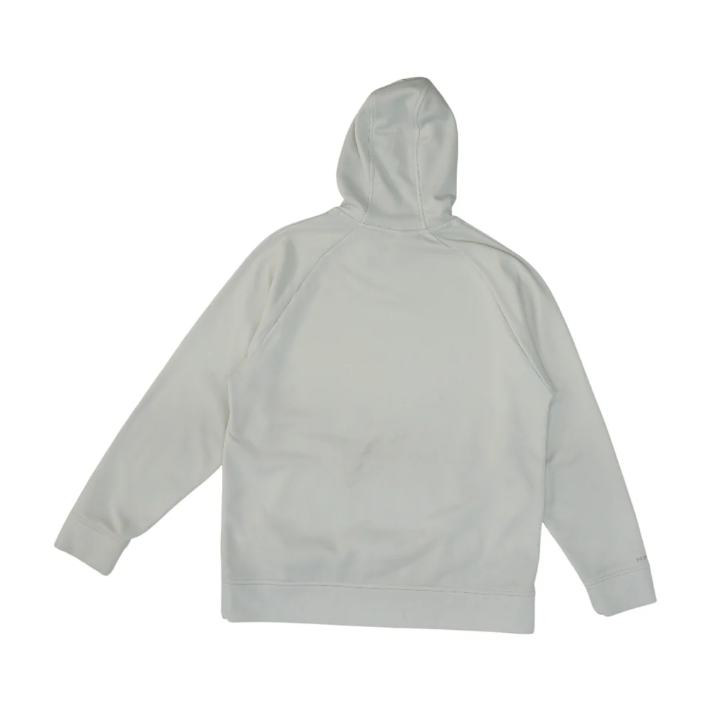 Gray Solid Hoodie Pullover - Image 2