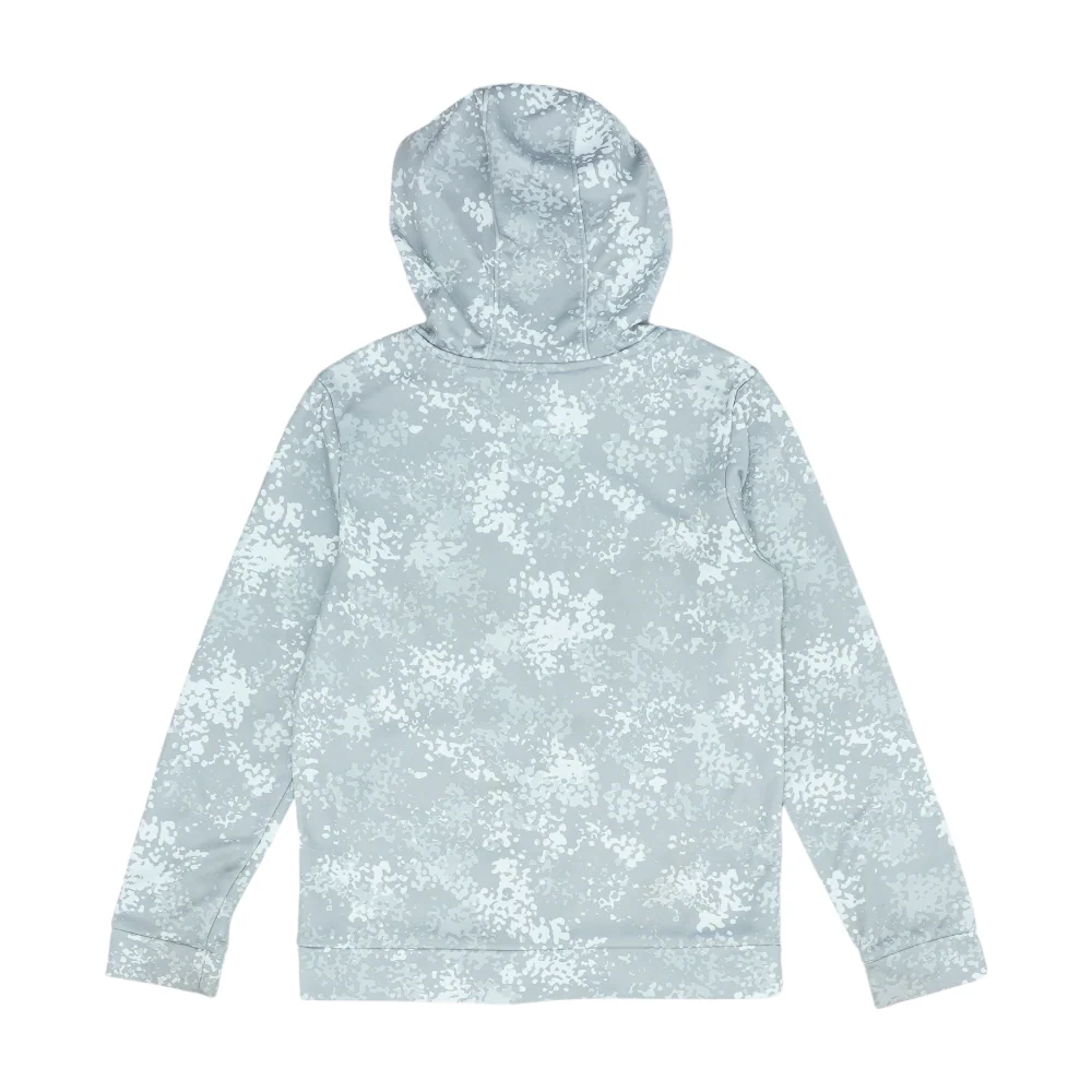 Gray Camo Hoodie Pullover - Image 2