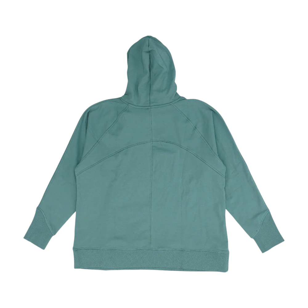 Green Plus Solid Hoodie Pullover - Image 2