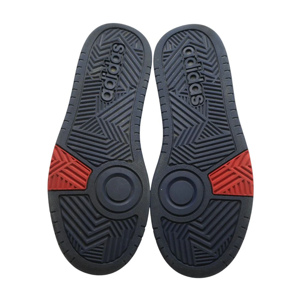 Hoops Mid J White Athletic Shoes - Image 3
