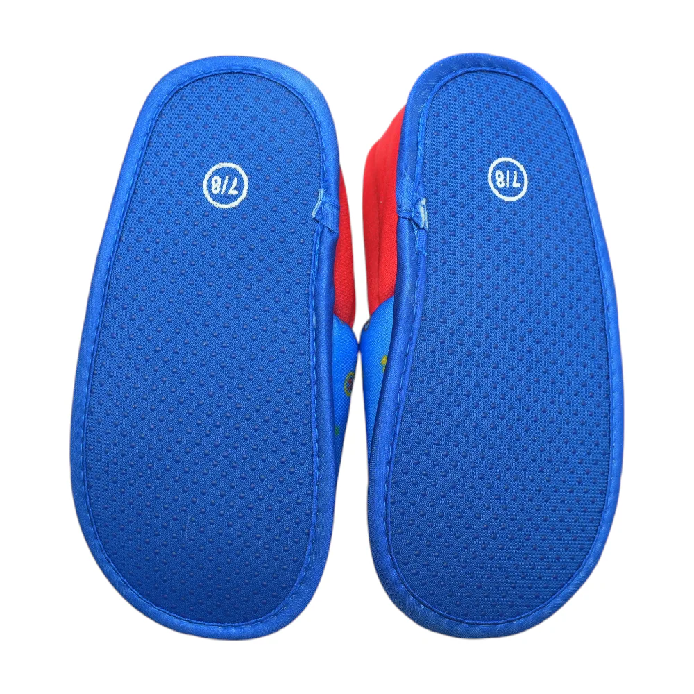 Blue House Slippers Shoes - Image 3