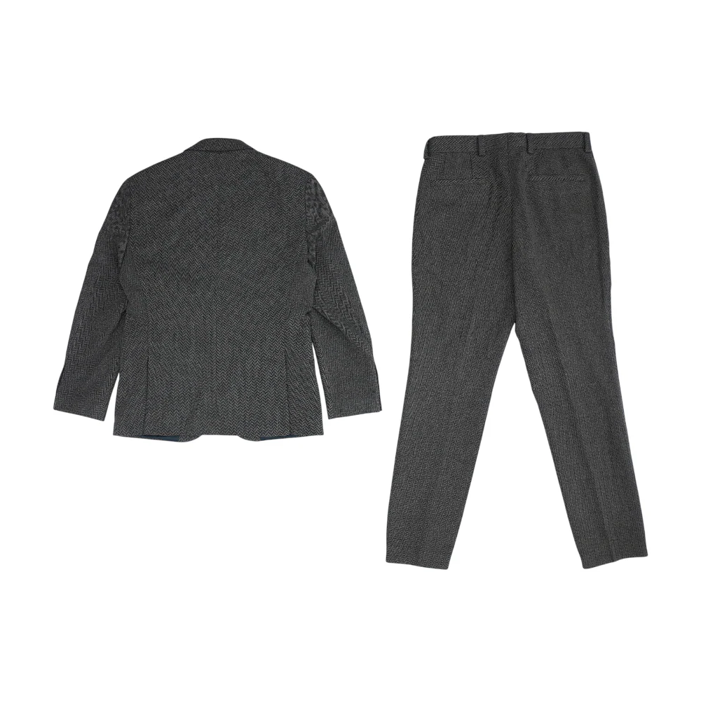 Brown Chevron Suit - Image 2