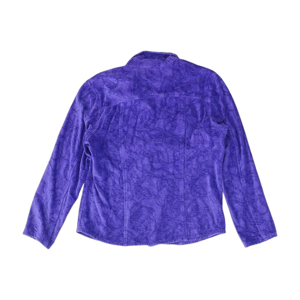 Indigo Floral Jacket - Image 2