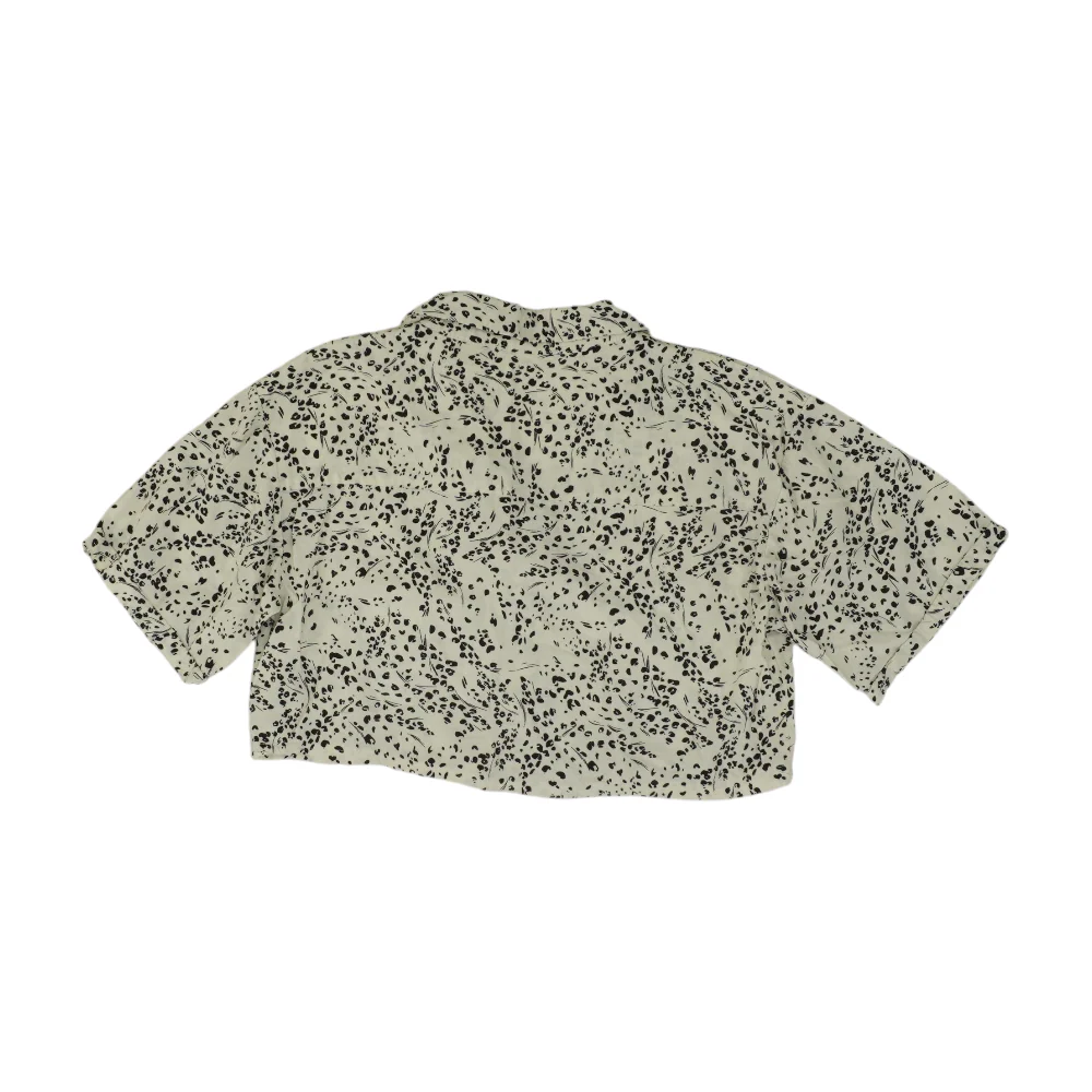 Ivory Animal Print Blouse - Image 2