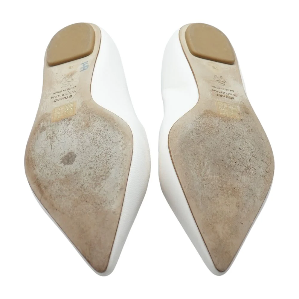 Ivory Ballet Flats - Image 3