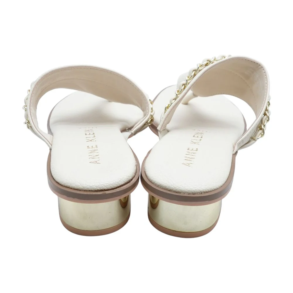 Ivory Block Heel Sandals - Image 2