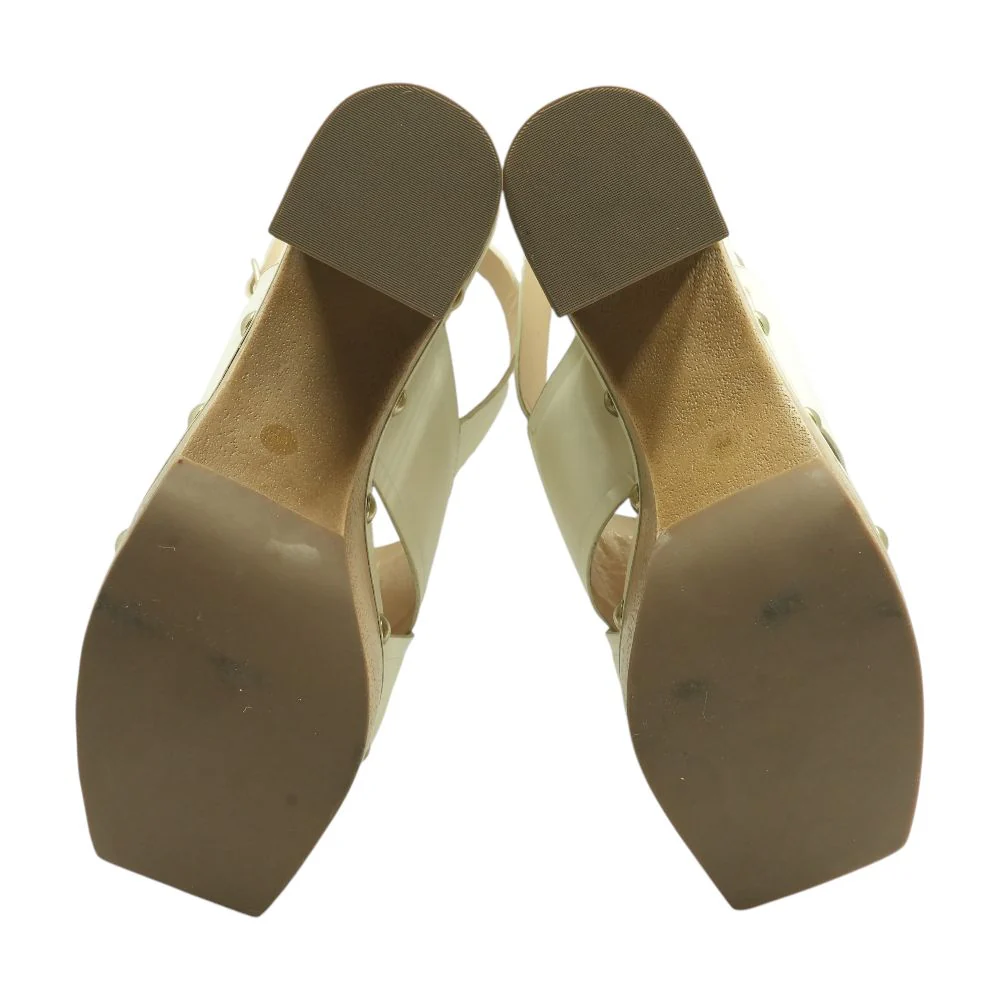 Ivory Block Heels - Image 3