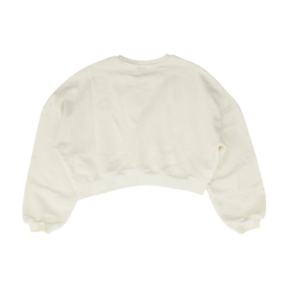 Ivory Embroidery Detail Sweatshirt - Image 2