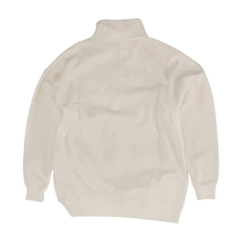 Ivory Graphic 1/4 Zip Pullover - Image 2