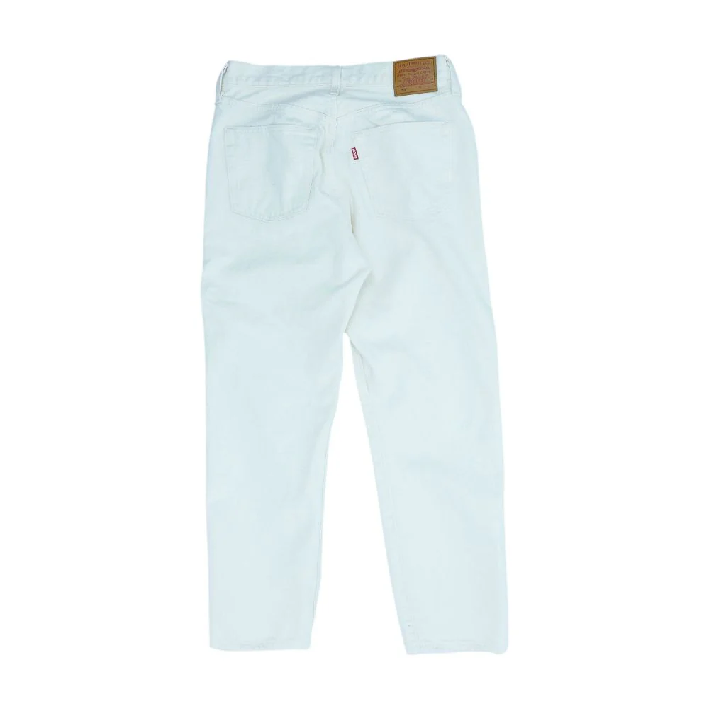 Ivory High Rise Slim Leg Jeans - Image 2