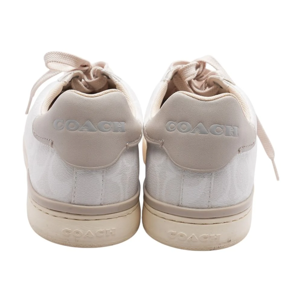 Ivory Leather Lace Up Casual Shoes - Image 2