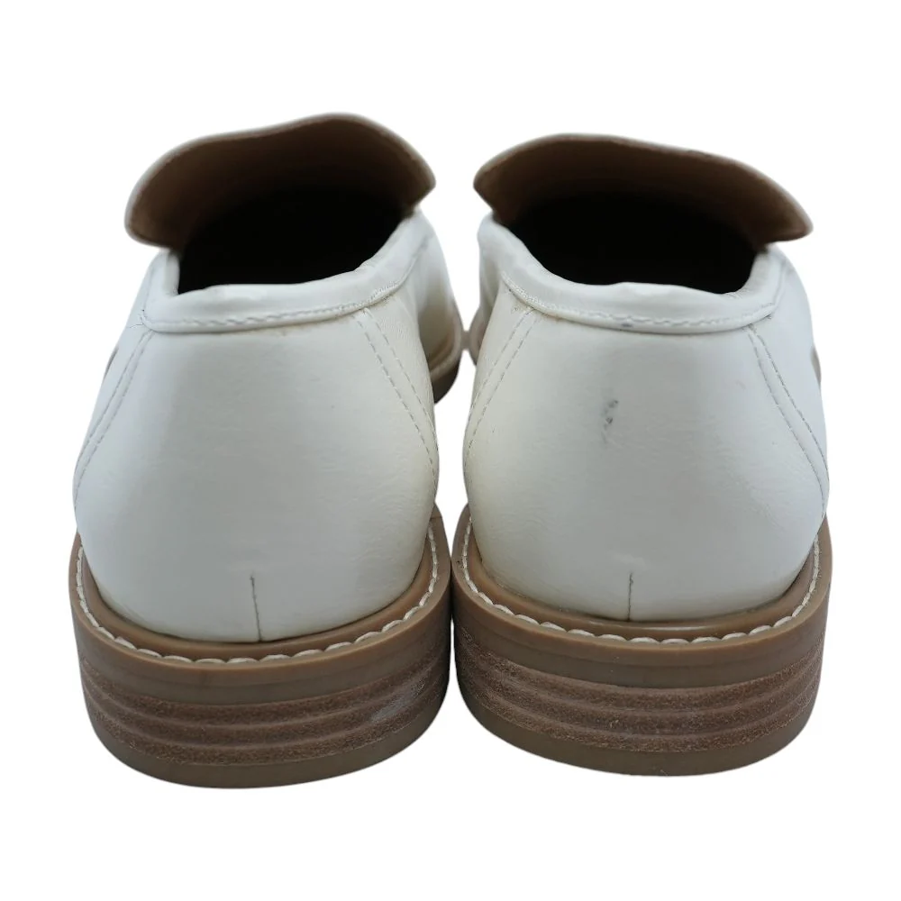 Ivory Loafer Flats - Image 2